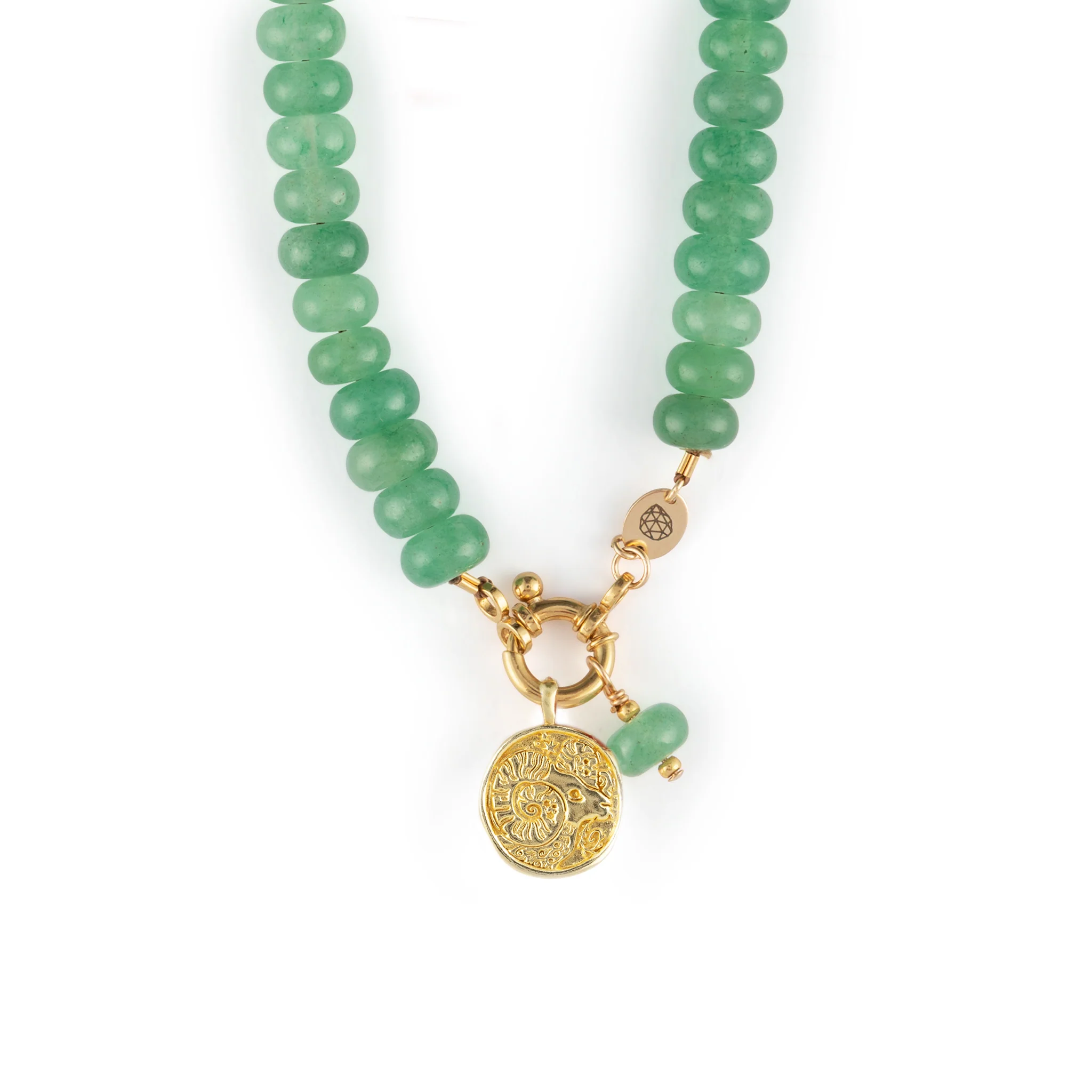 Aries Zodiac Coin Pendant Necklace - Image 14