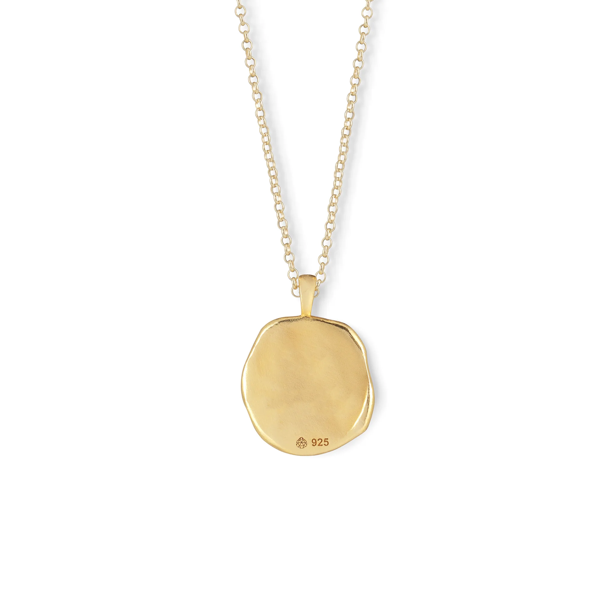 Aries Zodiac Coin Pendant Necklace - Image 6