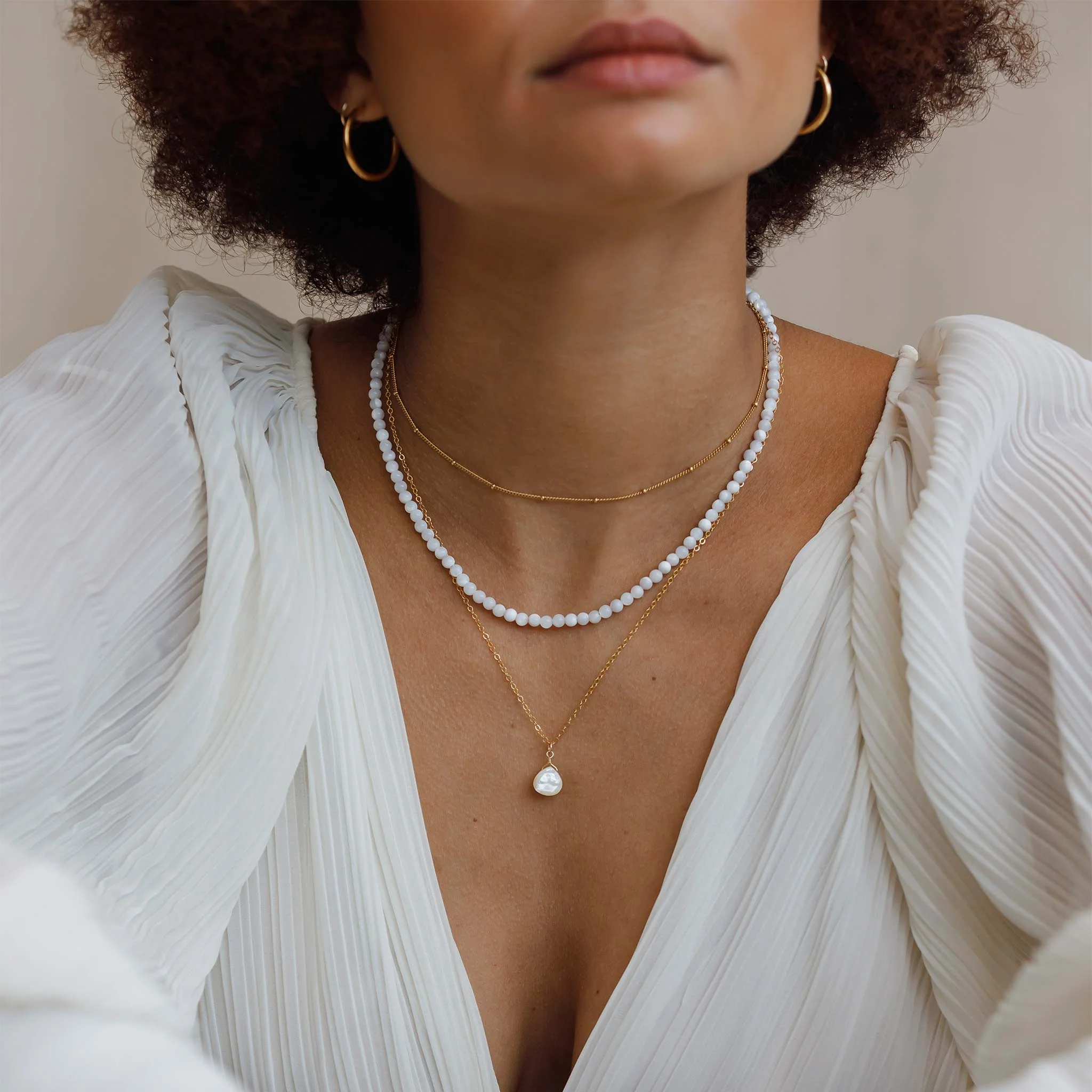 Mother of Pearl Necklace - Image 6